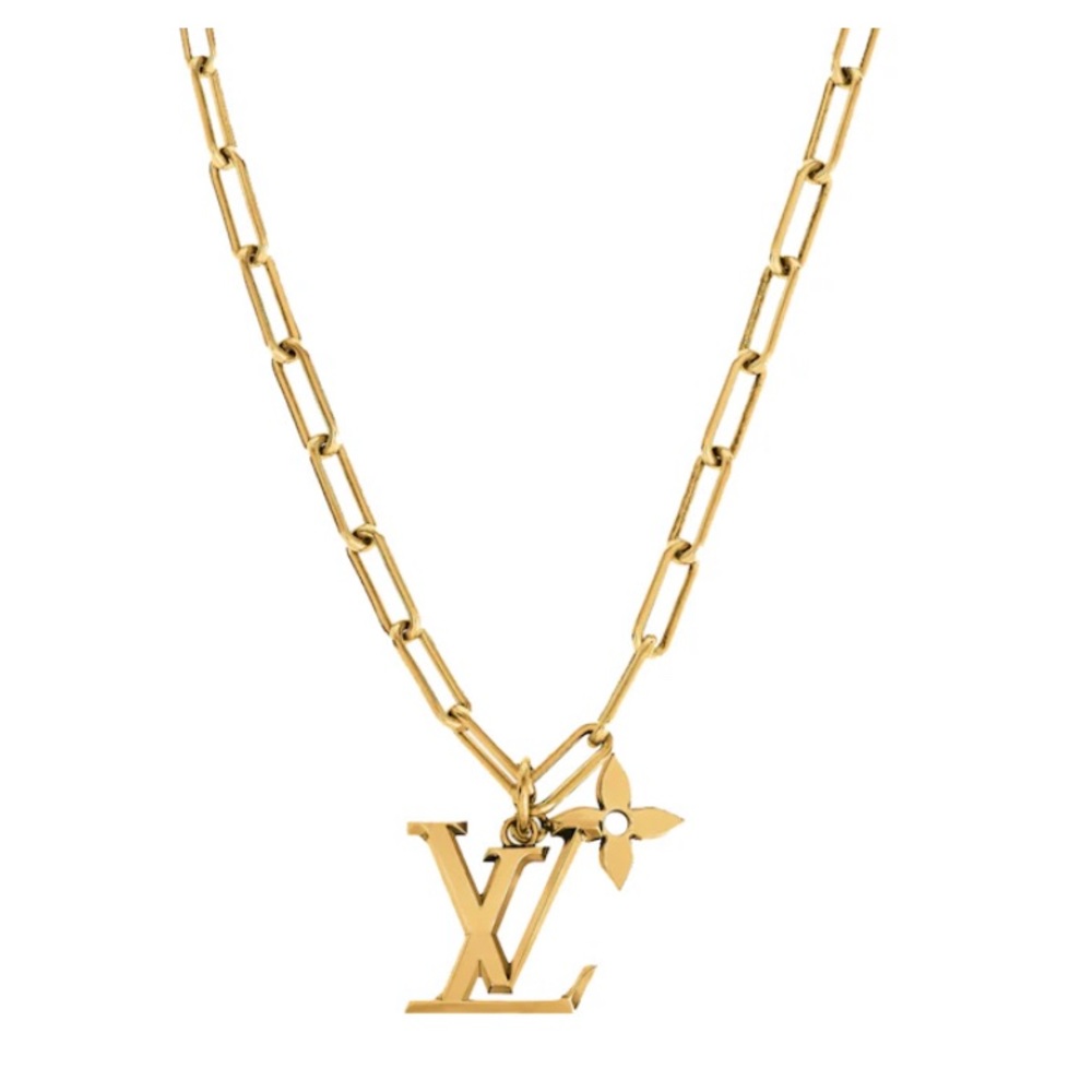 Louis Vuitton LV Flower Pendant Necklace